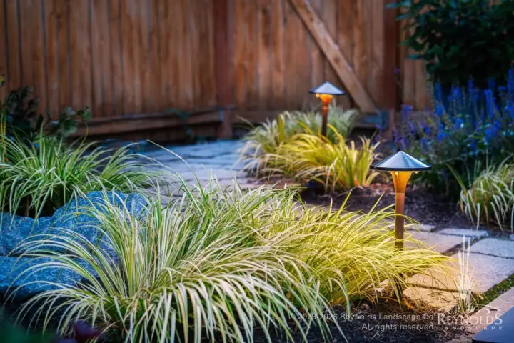 Stepping stone pathway.